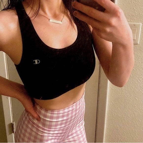 Champion Other - Champion • Black Racerback Athletic Sports Bra 🖤